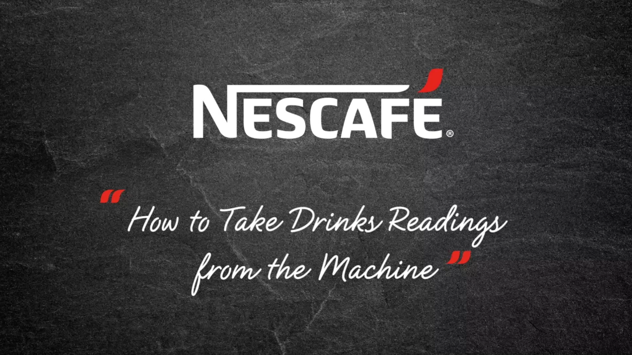 Nescafé Bean to Cup Coffee Machine Care Nestlé Professional